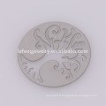 Haute qualité Jolie 22mm Silver Hollow Tree Plaques de renfort flottant pour plaque de 30mm